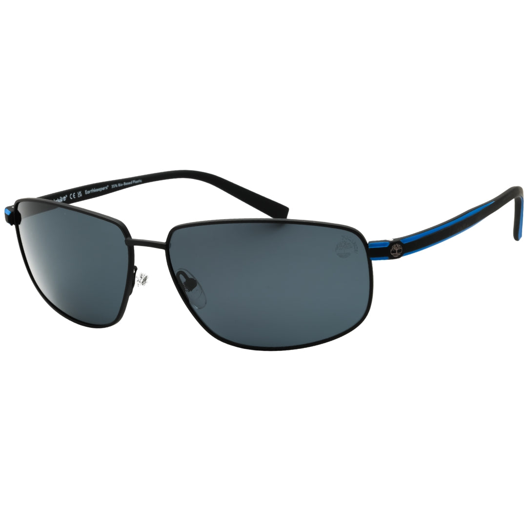 Timberland Tb9325 02D Matte Black / Smoke Polarized Sunglasses 65X15X150 One Size