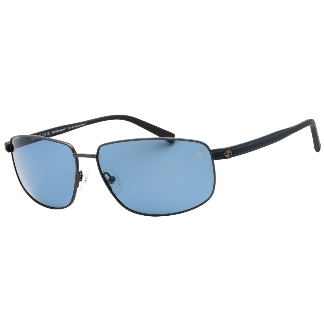 Timberland Tb9325 08D Shiny Gunmetal / Smoke Polarized Sunglasses One Size