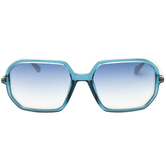 Max & Co Mo0087 87W Shiny Turquoise / Gradient Blue Sunglasses One Size