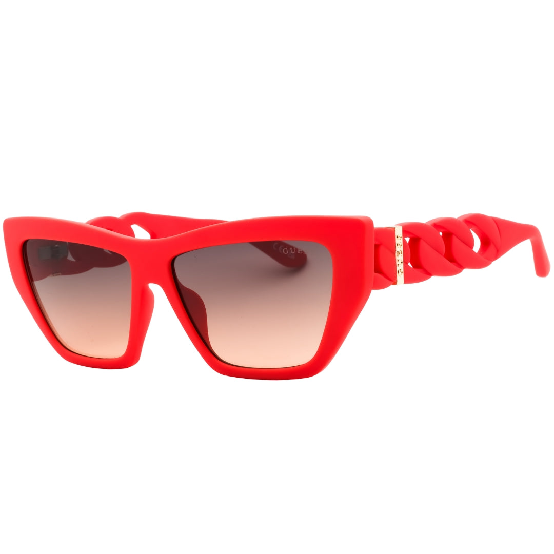 Guess Gu00111 73B Matte Pink / Gradient Smoke Sunglasses One Size