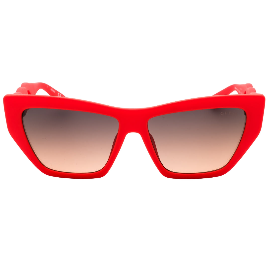 Guess Gu00111 73B Matte Pink / Gradient Smoke Sunglasses One Size