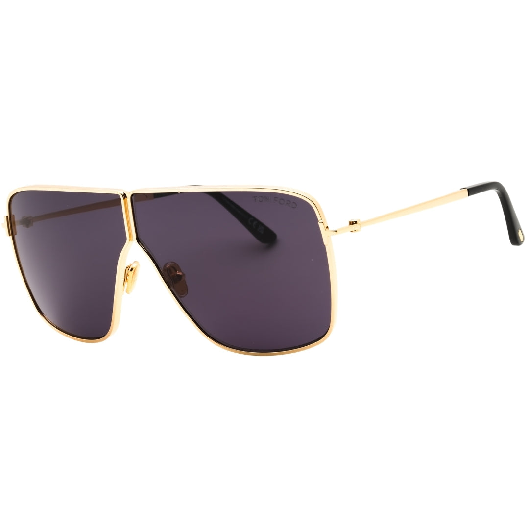 Tom Ford FT1159 30A shiny deep gold / smoke Sunglasses 68X3X135 One Size