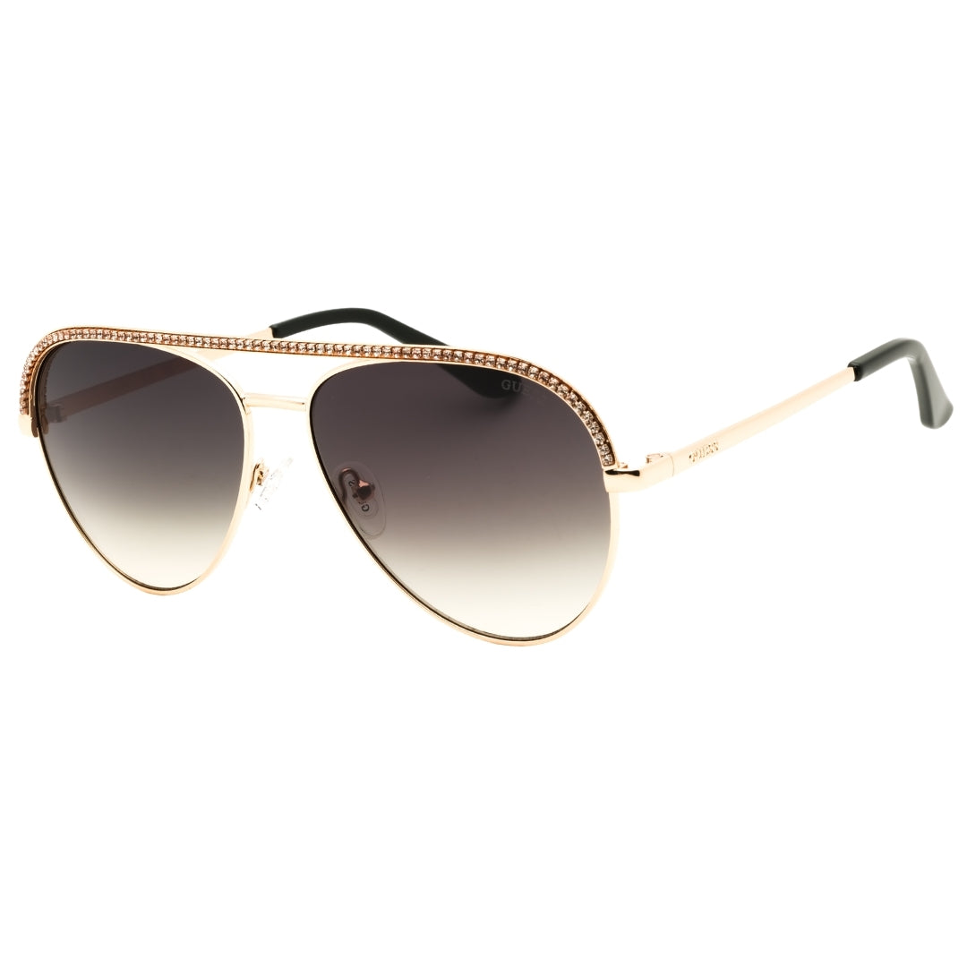 Guess Gu00271 32P Shiny Deep Gold Sunglasses Female 60X15X140 One Size
