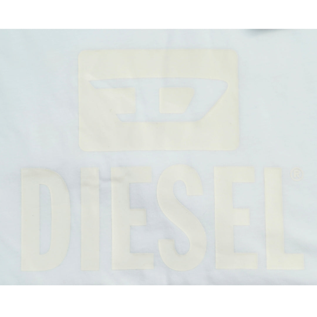 Diesel Monotone Logo Bright White T-Shirt