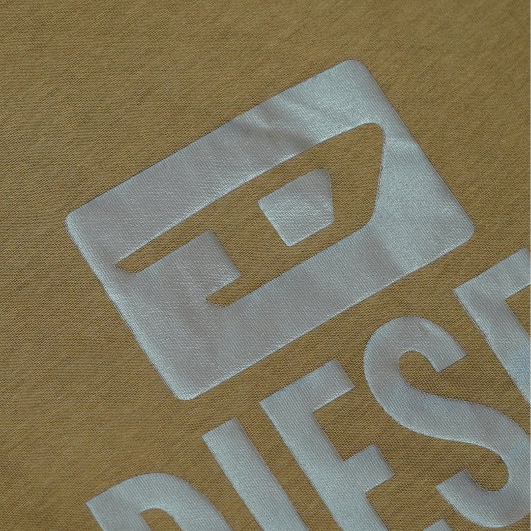 Diesel Monotone Logo Coffee Liqueur T-Shirt