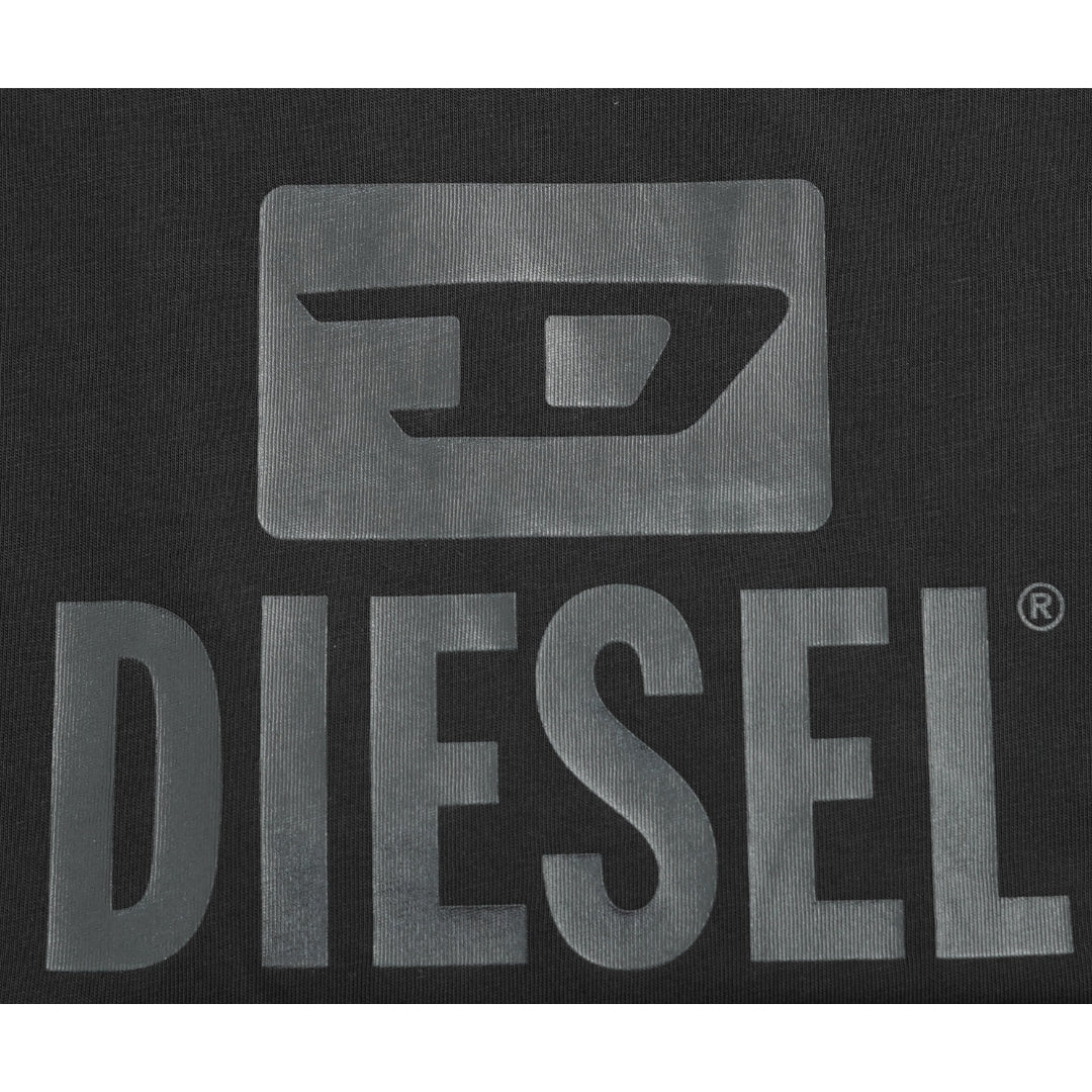 Diesel Monotone Bold Logo Black Caviar T-Shirt