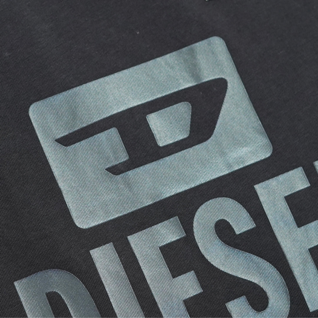 Diesel Monotone Bold Logo Black Caviar T-Shirt