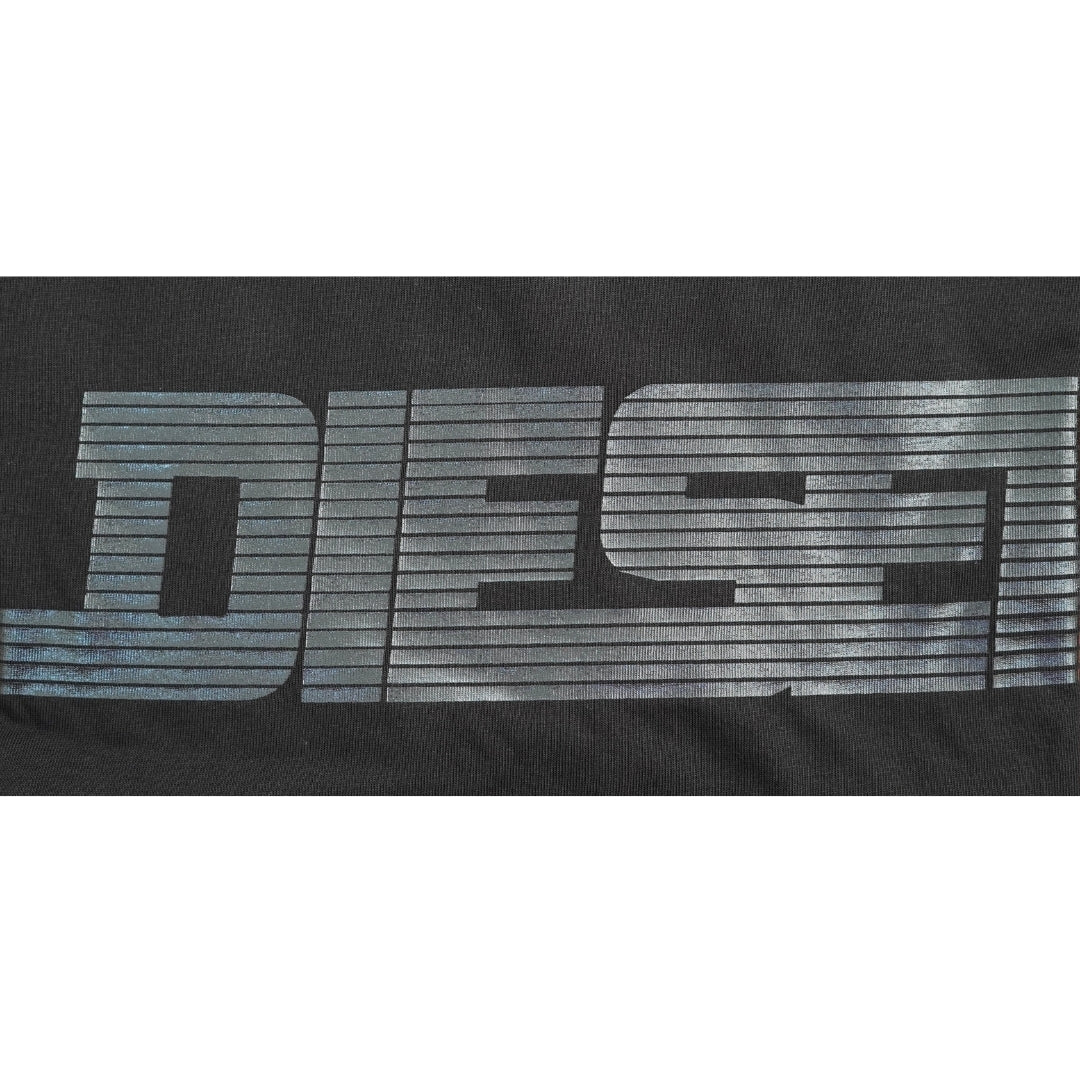 Diesel Monotone Logo Black Caviar T-Shirt