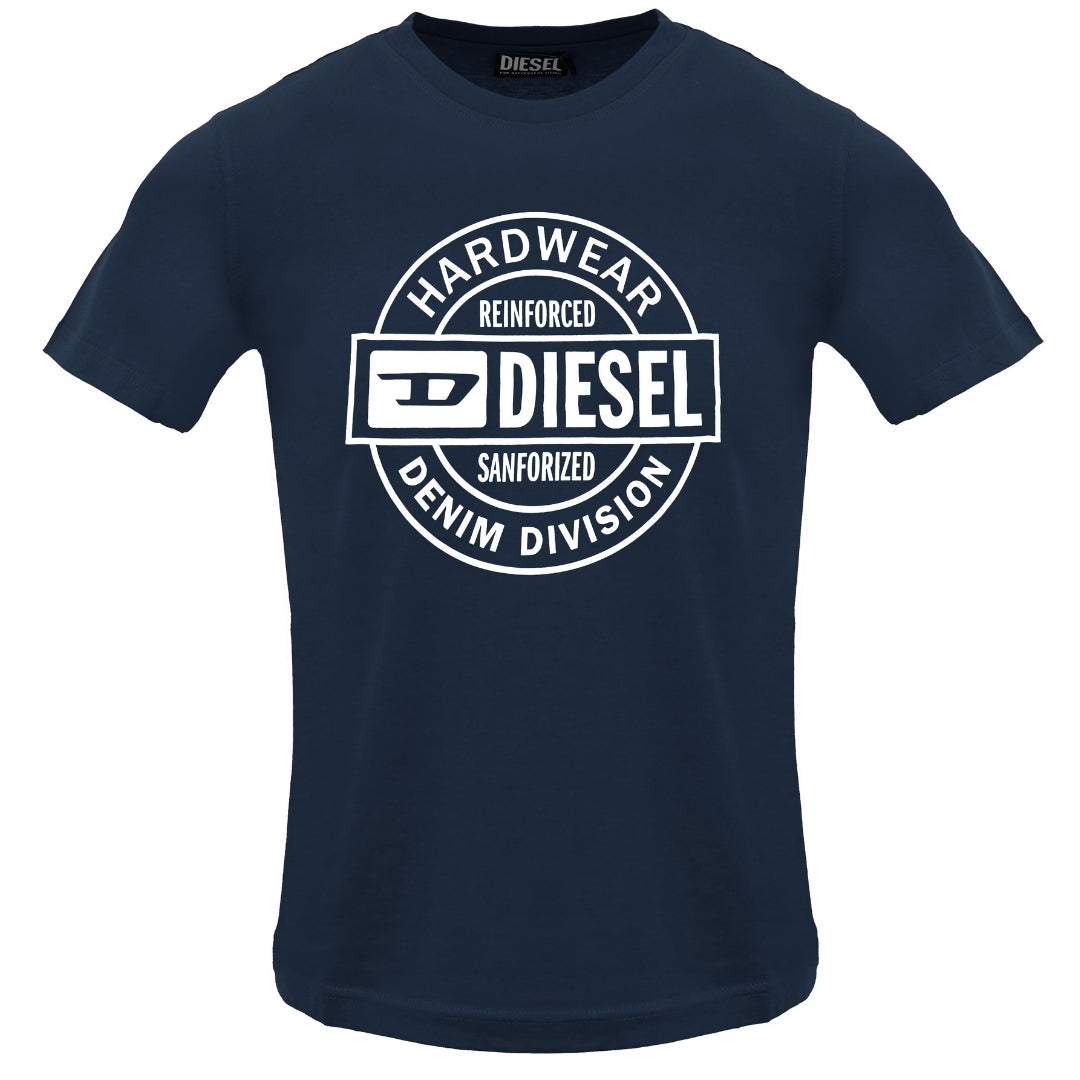 Diesel Hardware Circle Logo Total Eclipse T-Shirt