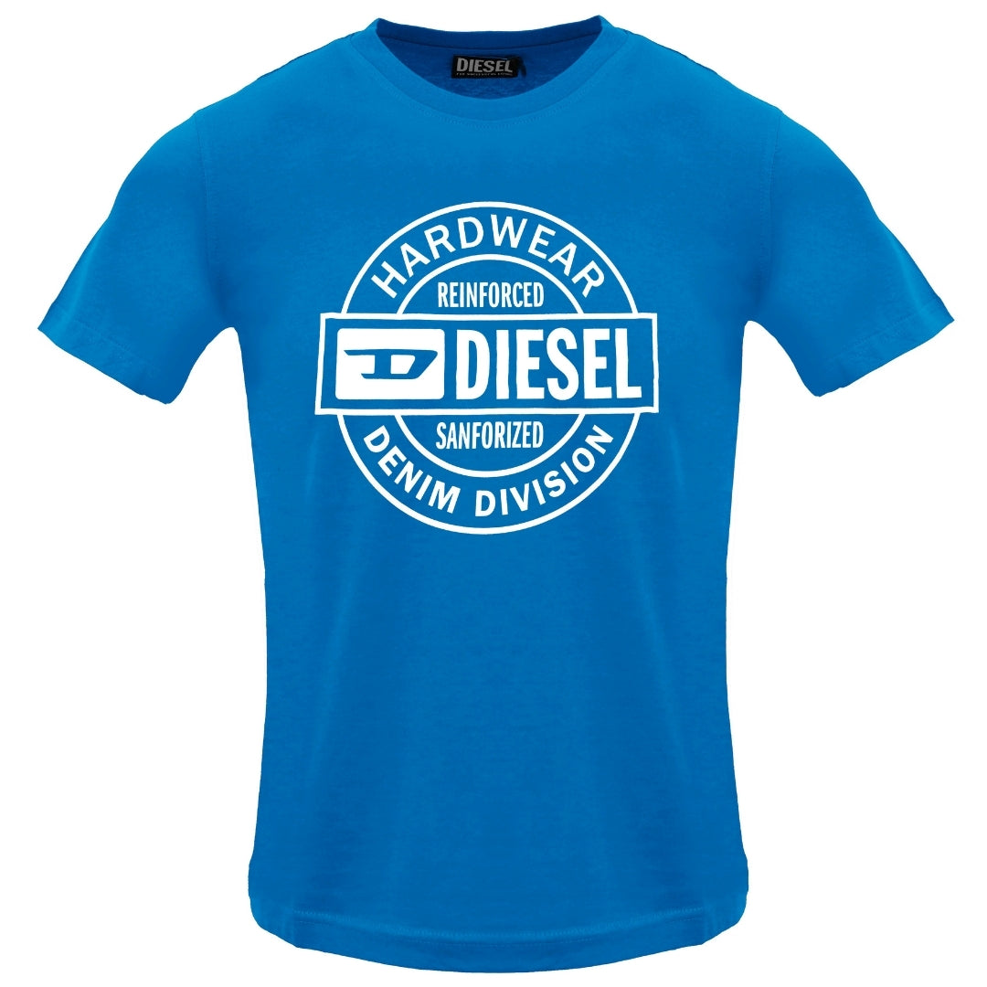 Diesel Hardware Circle Blue Sapphire T-Shirt