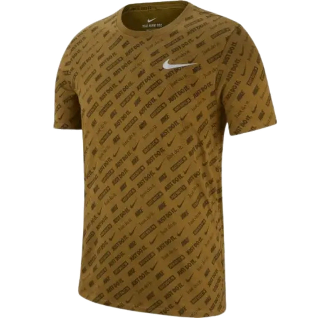NIKE AA9384-399 YSM 399 KHAKI GREEN NIKE DRI-FIT, ATHLETIC CUT T-SHIRT AA9384 MENS S