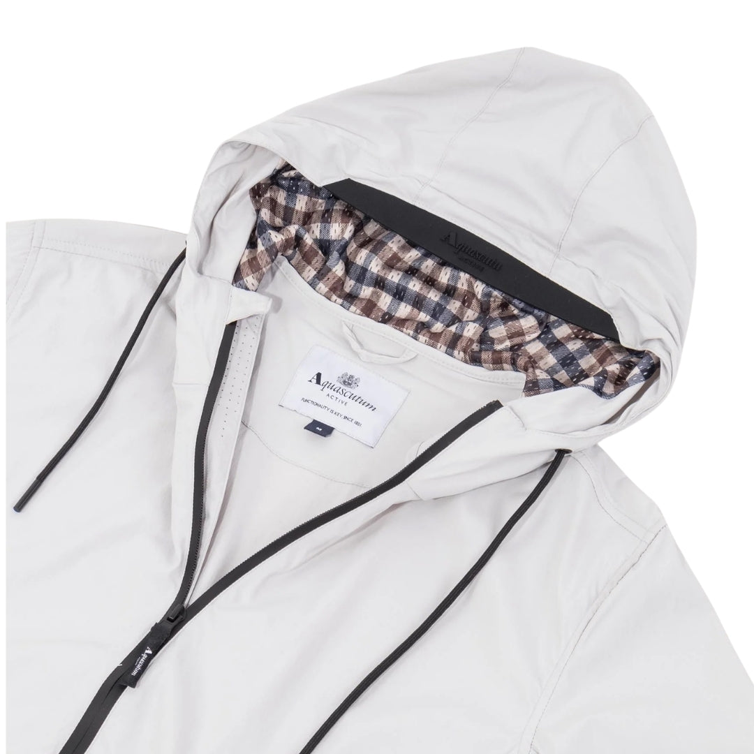 Aquascutum Active Active Hooded Jacket Antarctica Grey Jacket M