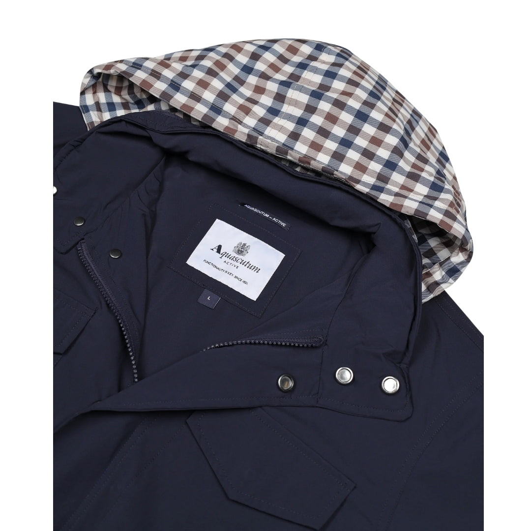 Aquascutum Active Stretch M-65 Navy S