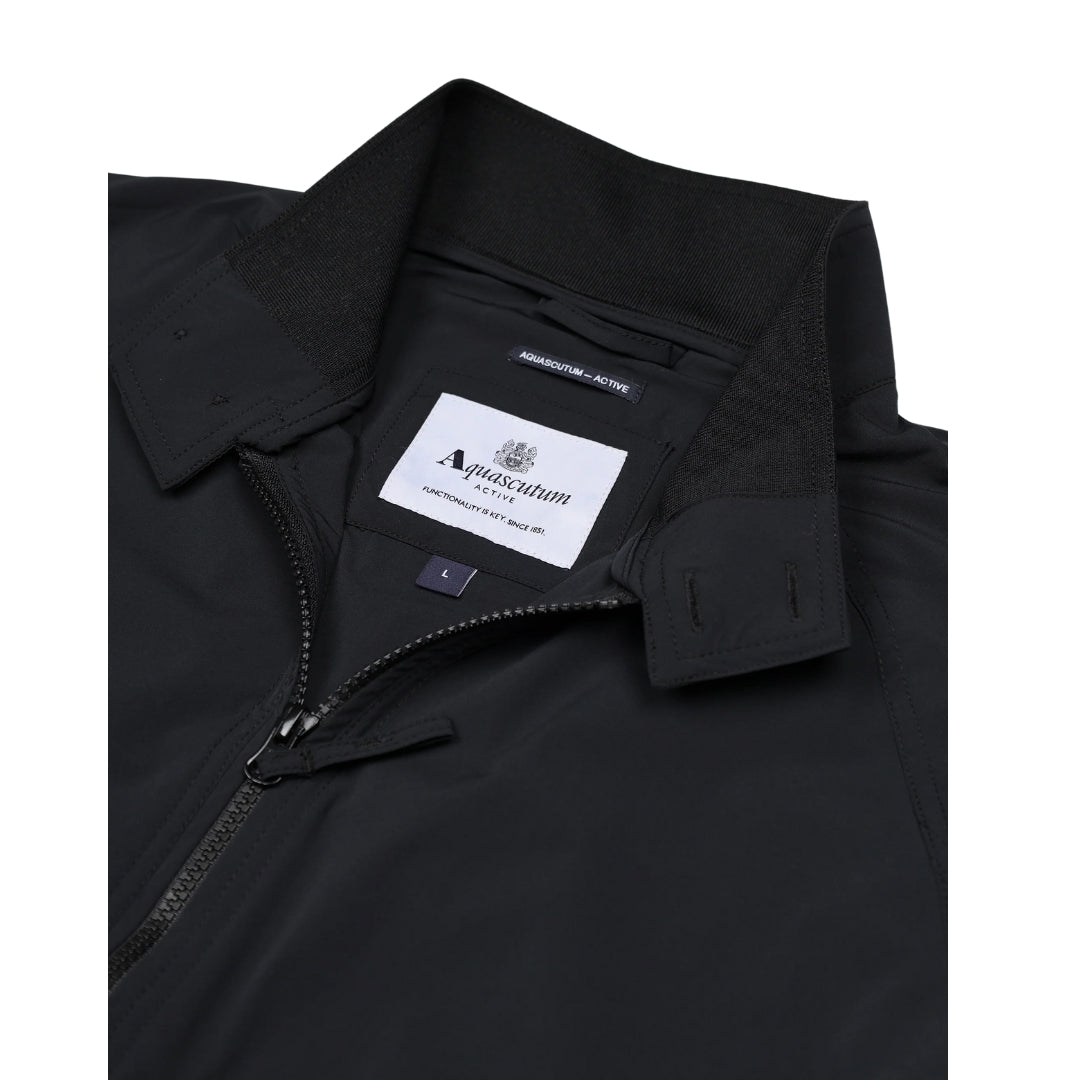 Aquascutum Active Stretch Harrington Navy S