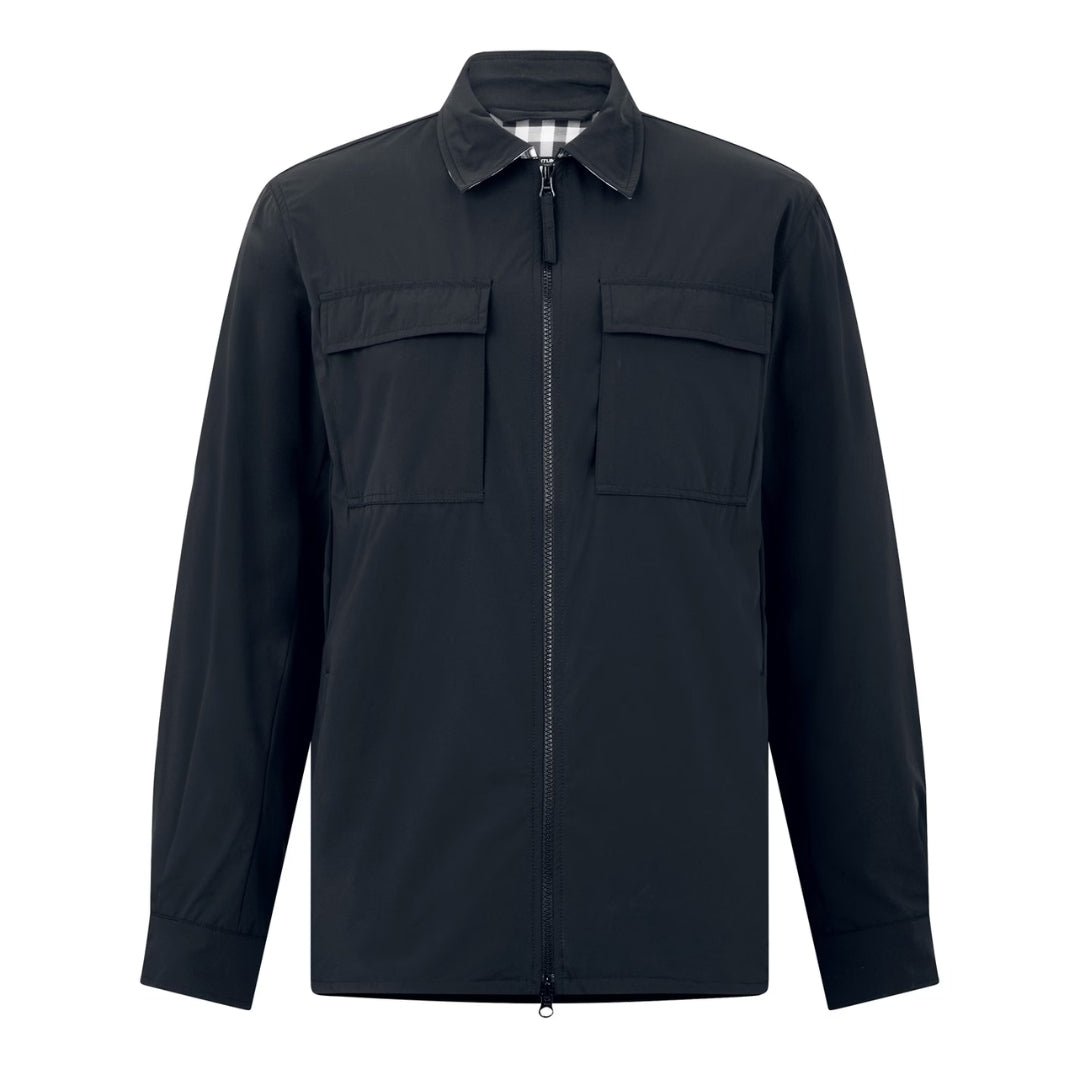 Aquascutum Active Stretch Harrington Black M