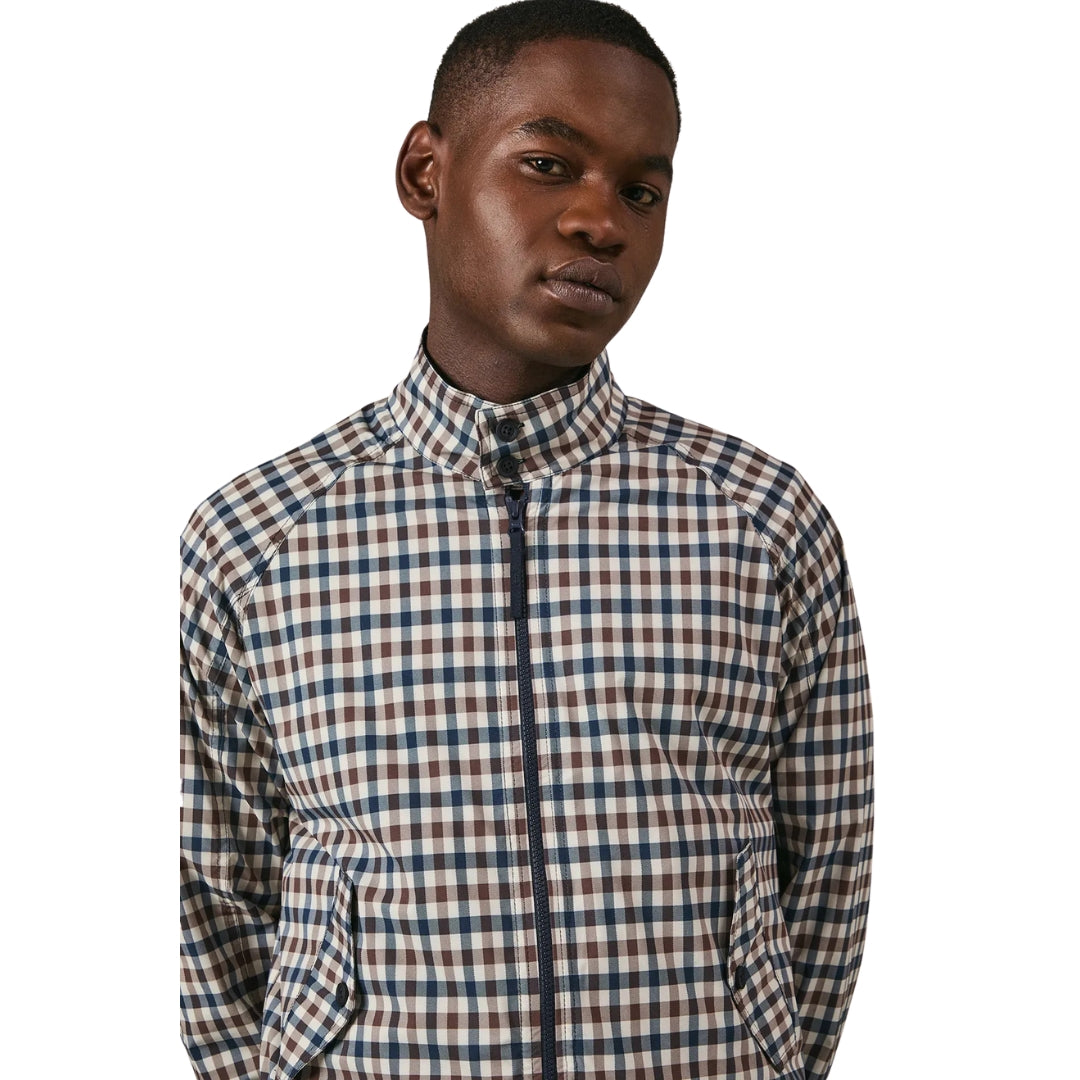 Aquascutum Active Stretch Harrington Club Check S