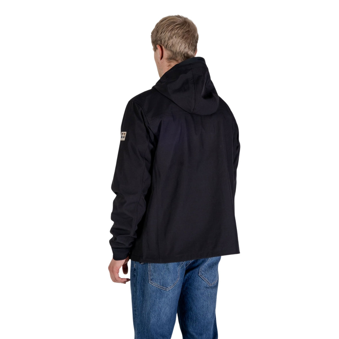 Aquascutum Active Hooded Stretch Windbreaker Black S