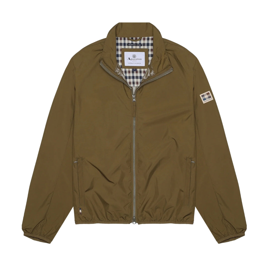 Aquascutum Active Rlg Windbreaker Army Green Jacket