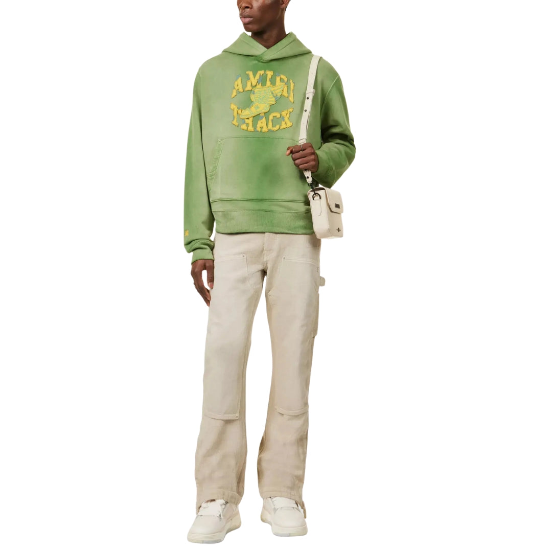 Amiri Track Hoodie Green