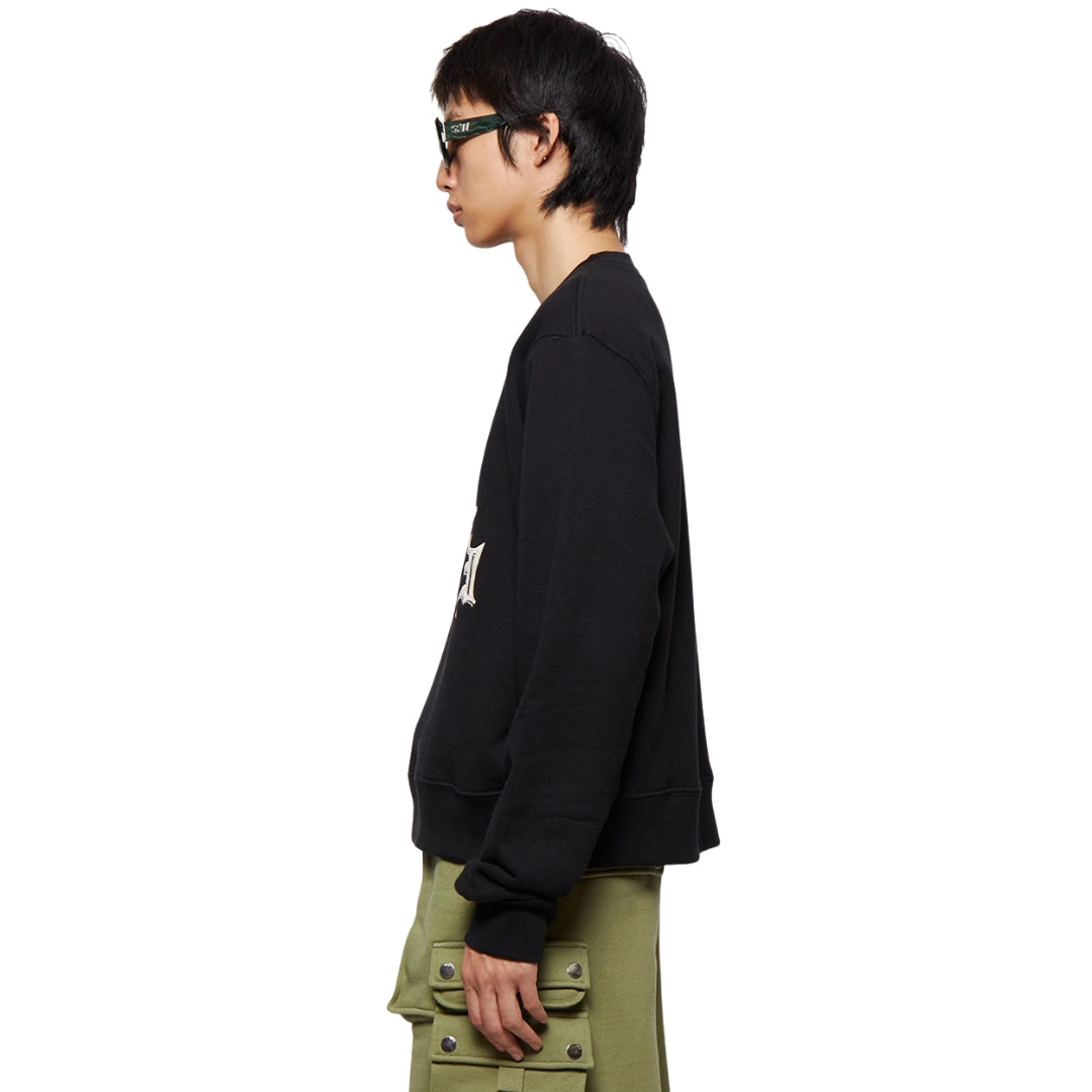 Amiri Wes Lang X Amiri Logo Crew Black