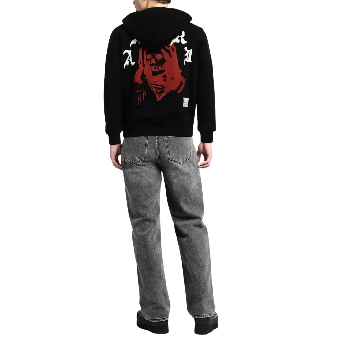 Amiri Wes Lang Solar Kings Hoodie Black