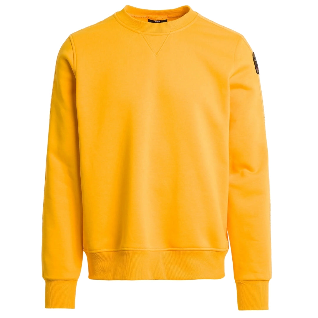Bright yellow sweatshirt online