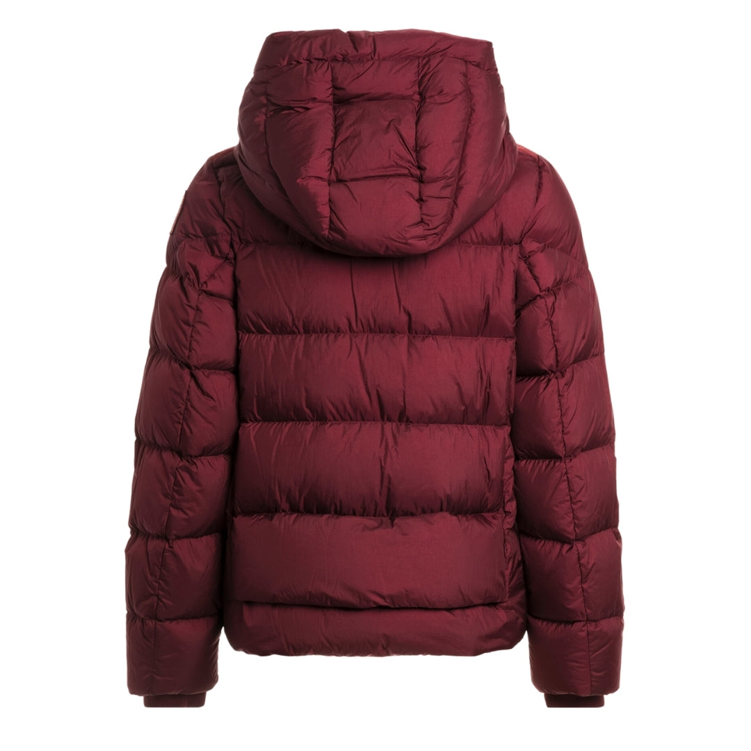 Parajumpers BERTILLA PWPUEL33 355 AMARONE Burgundy Down Jacket Womens S
