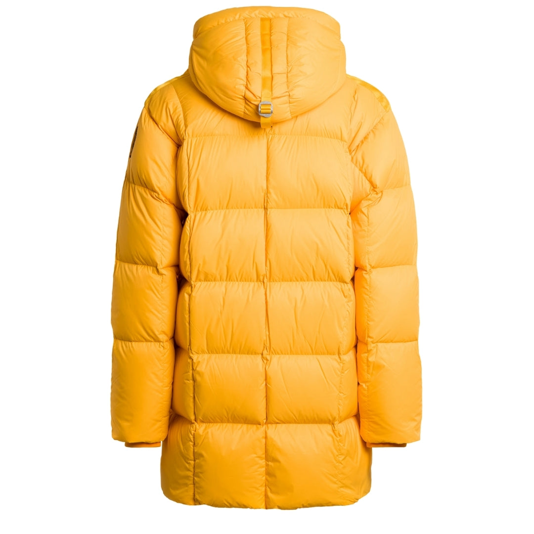 Parajumpers BOLD PARKA PMPUPP02 519 YELLOW DOWN PARKA JACKET Mens L