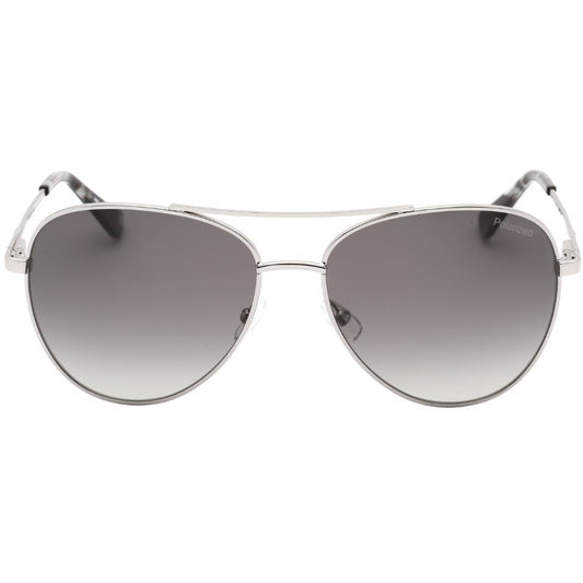 Banana Republic Grey SF PZ Lens Silver Sunglasses