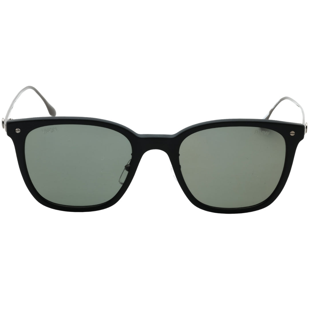 BMW Matte Black Framed Smoke Polarised Lensed Sunglasses