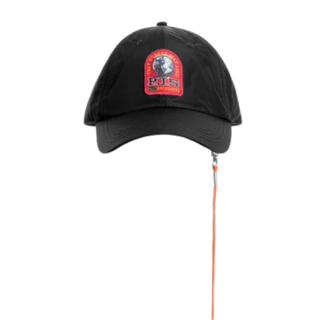 Parajumpers Patch Logo Black Cap