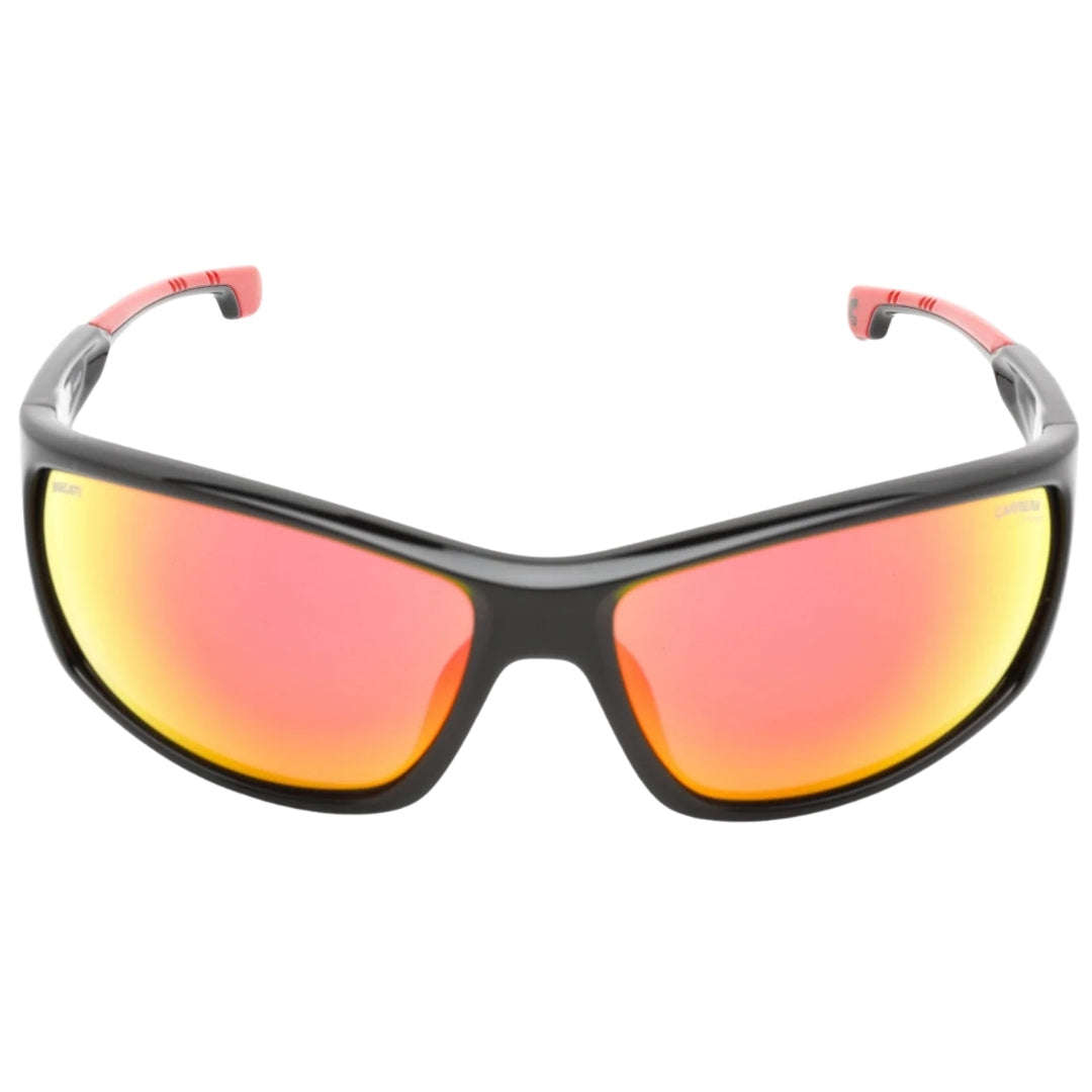 Carrera Ducati Red Multilayer Lens Black Sunglasses One Size