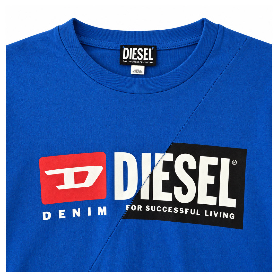 Diesel T-Diego-Cuty Blue T-Shirt