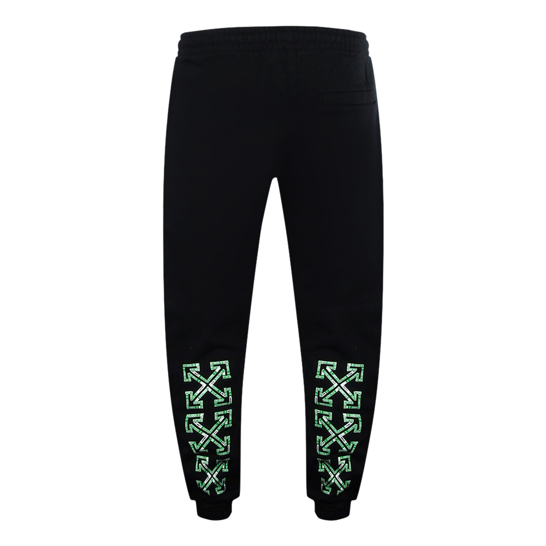 Off-White Tape Arrows Slim Shorten Sweatpant Black