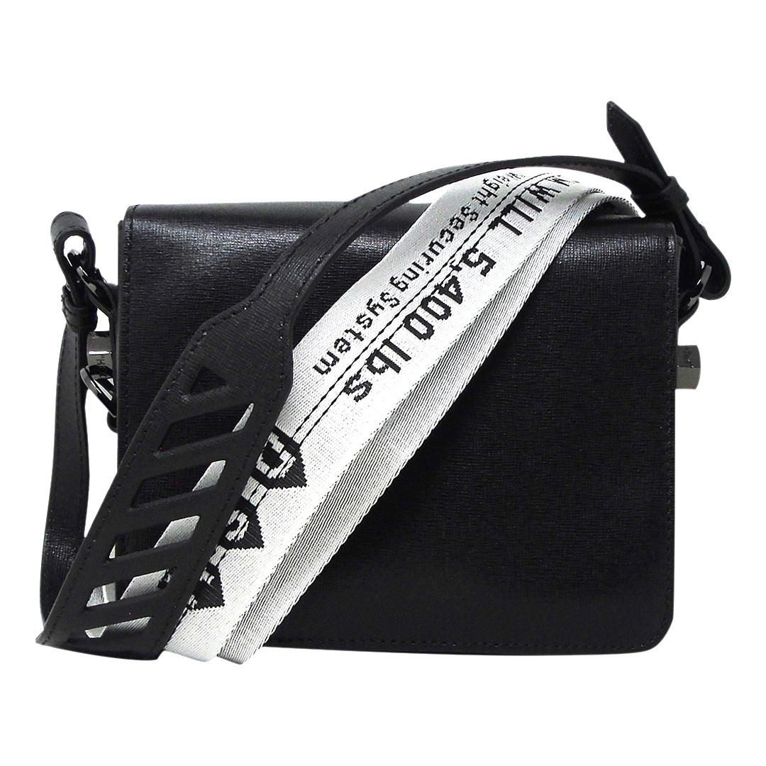Off-White DSM Drop Flap Bag Black