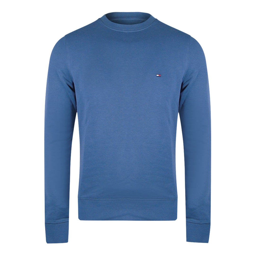 Tommy Hilfiger Faded Indigo Blue Crewneck Sweatshirt