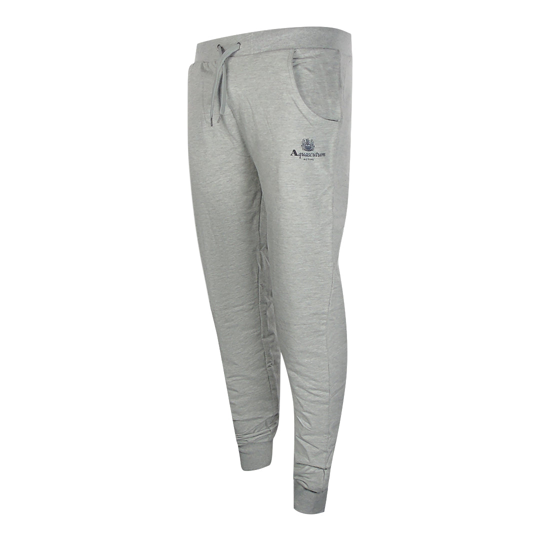 Aquascutum Grey Zip-Up Hoodie And Tracksuit Set