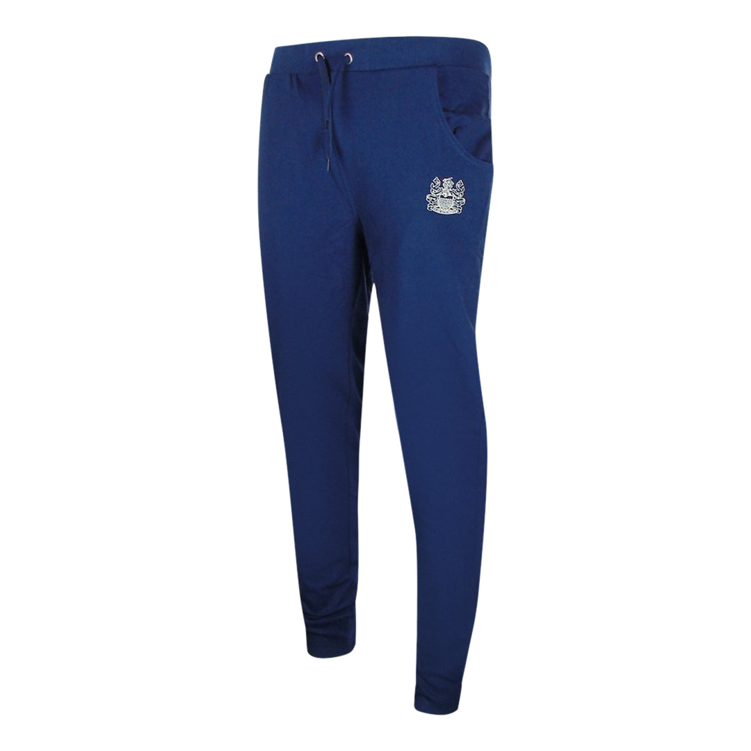 Aquascutum Iconic Crest Navy Blue Crew Neck Tracksuit Set