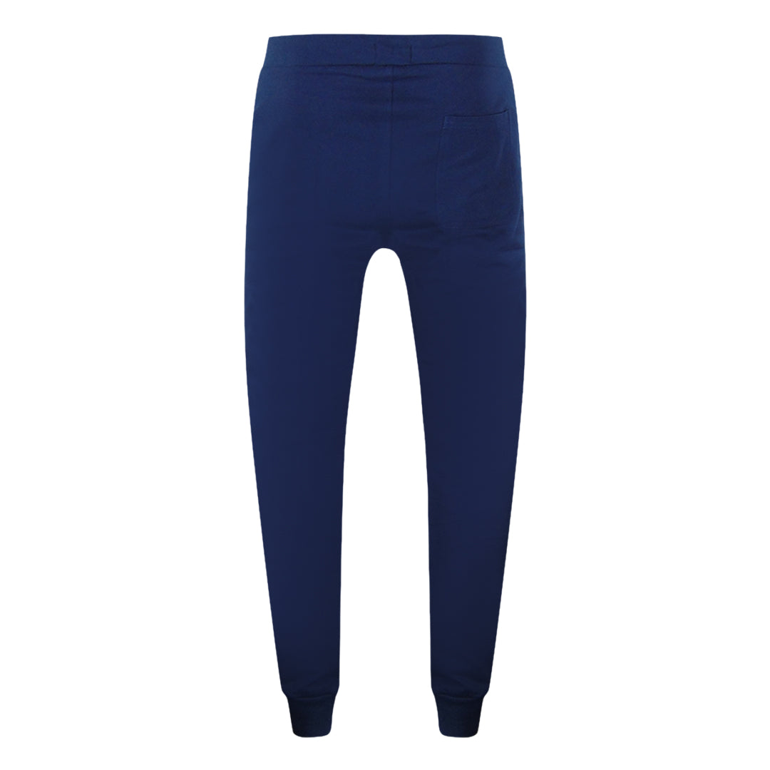 Aquascutum Iconic Crest Navy Blue Crew Neck Tracksuit Set