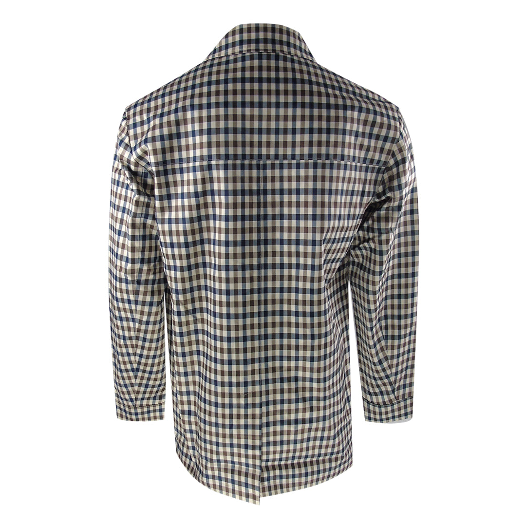 Aquascutum Active Iconic Caban Club Check Jacket