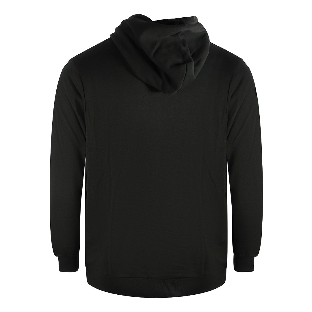 Diesel Denim Division Cut Logo Black Hoodie