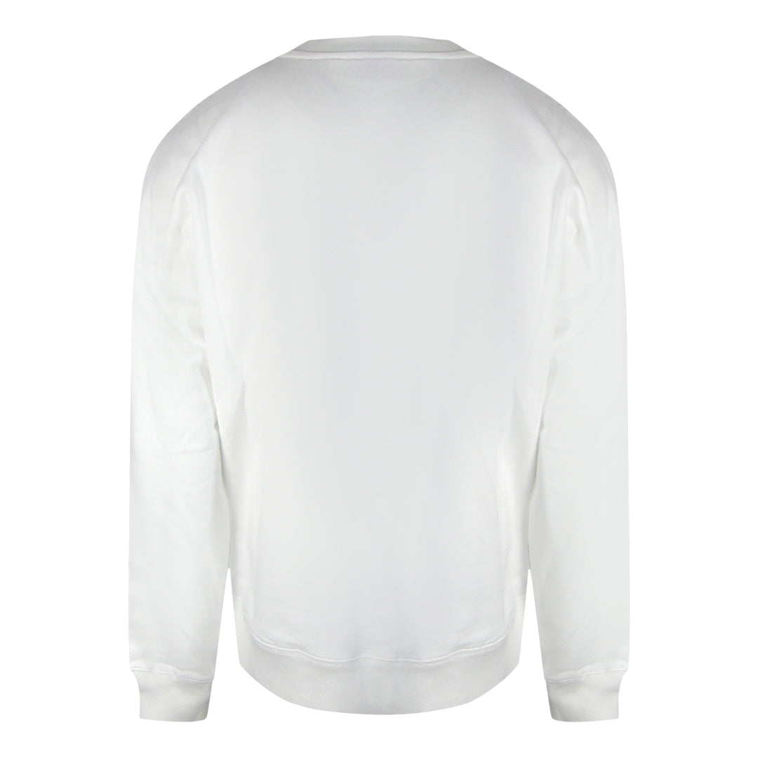 Diesel Plain White Sweatshirt - Nova Clothing