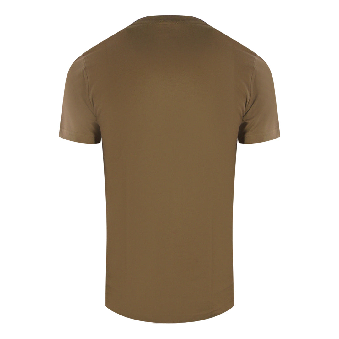 Diesel Monotone Logo Brown T-Shirt