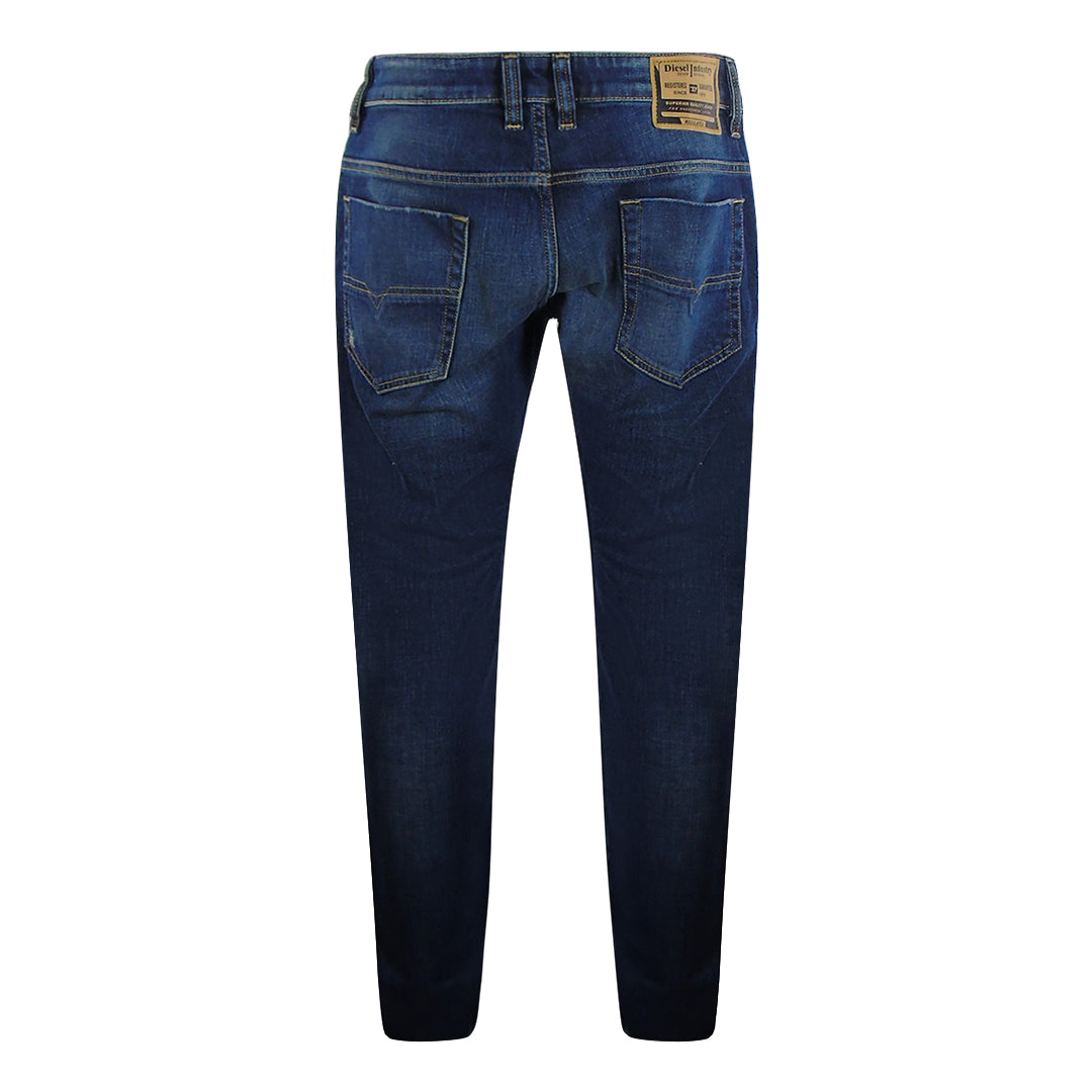 Diesel Safado-X Dark Blue Denim Jeans - Nova Clothing