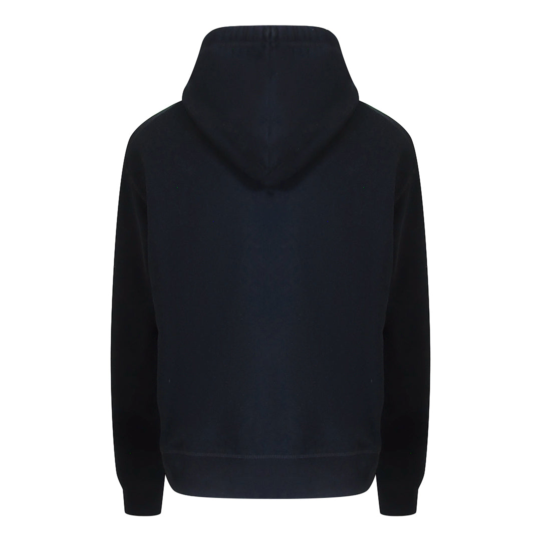 Dsquared2 Stencil Graffiti Logo Black Hoodie