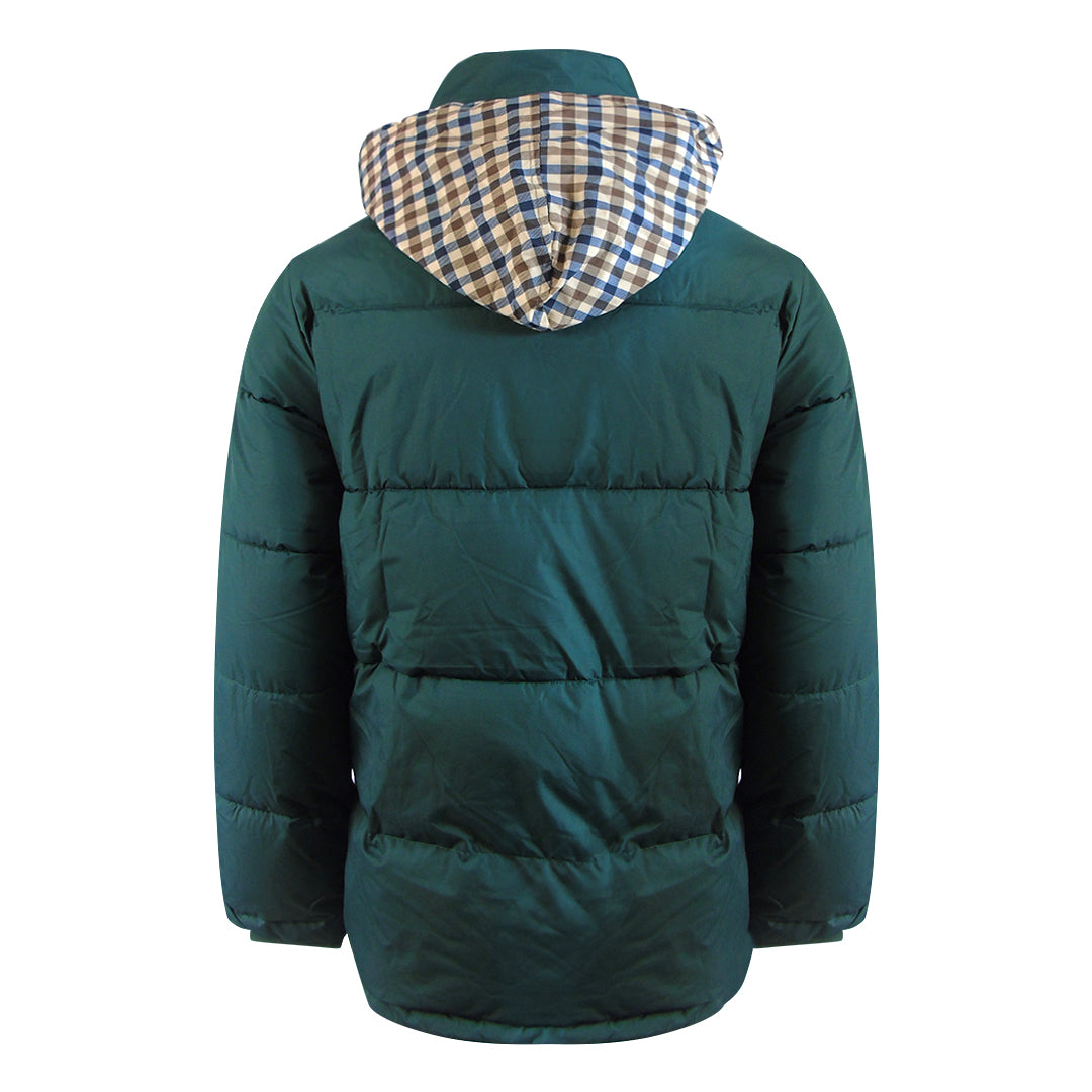 Aquascutum Active Hunter Green Puffer Jacket