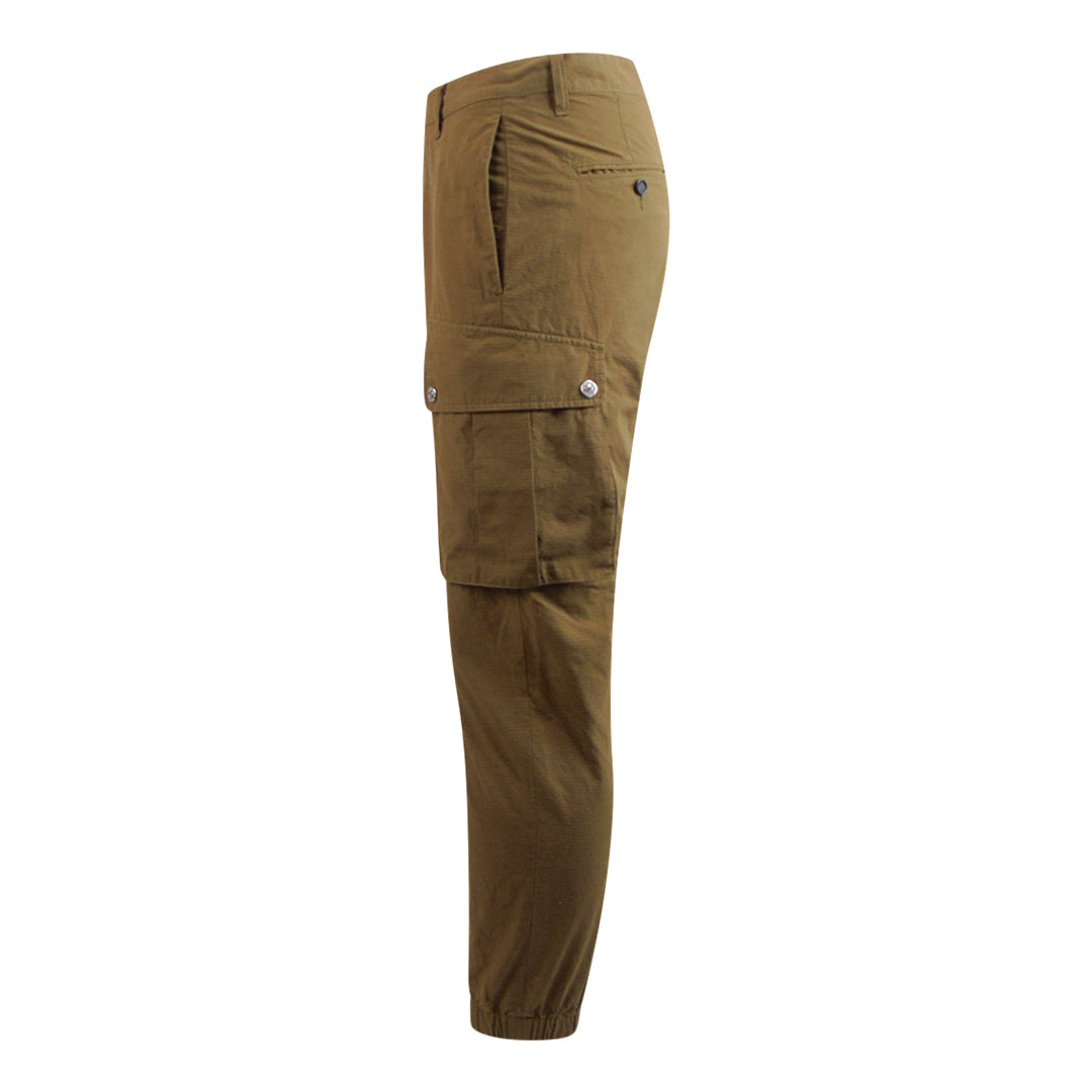 Dsquared2 Brown Cargo Style Trousers