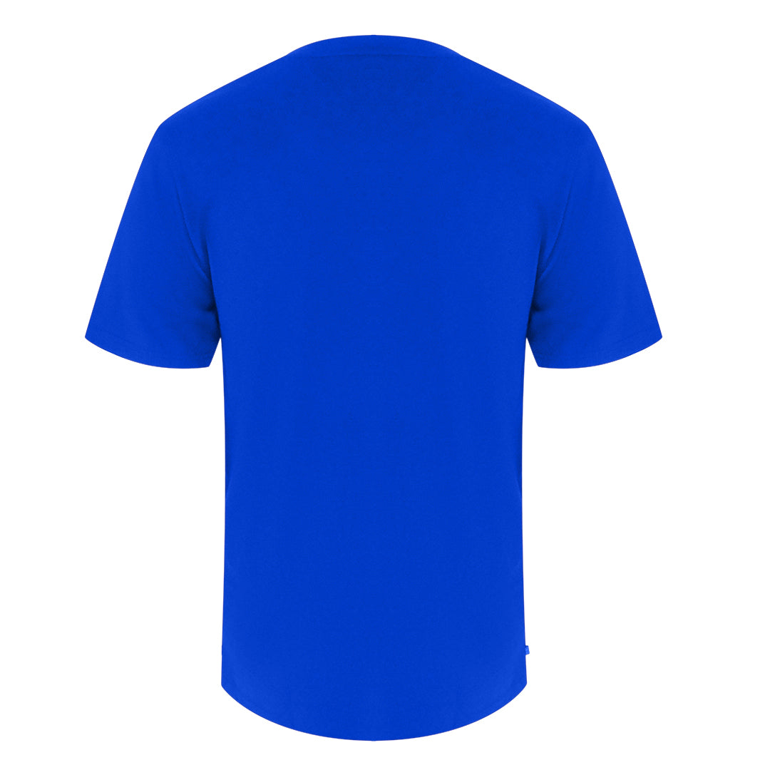 Aquascutum Active Cotton Stripes Royal Blue T-Shirt