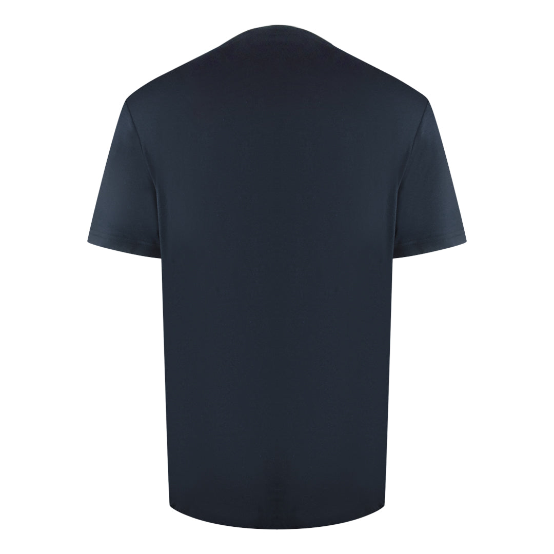 Diesel Pixel Logo Navy Blue T-Shirt - Nova Clothing