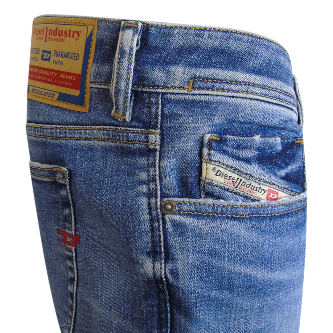 Diesel 1979 Sleenker Blue Denim Jeans